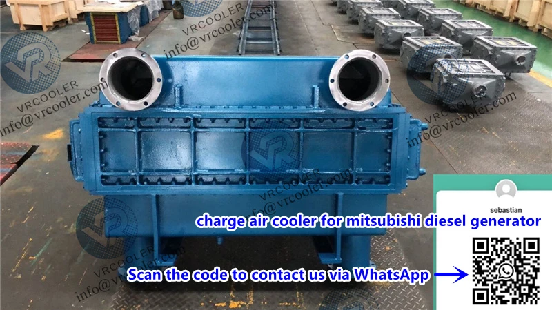 charge air cooler for mitsubishi diesel generator charge air cooler for mitsubishi diesel generator