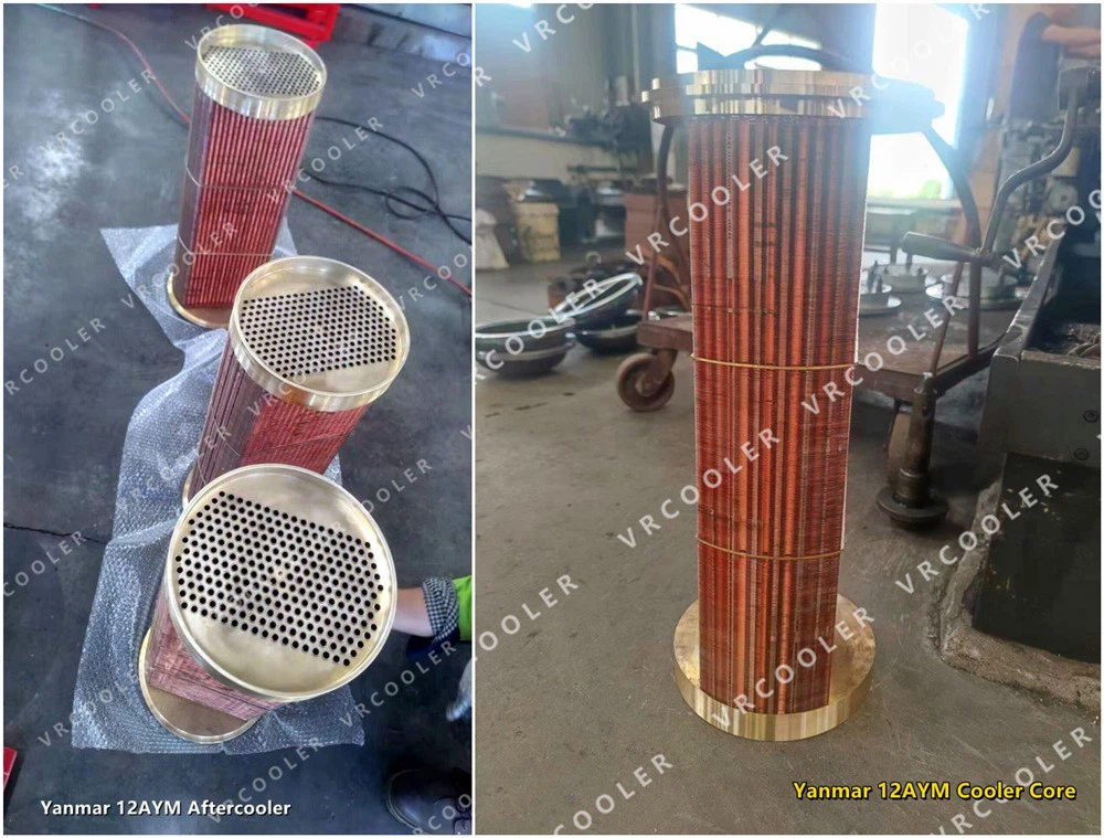 Yanmar 12AYM Aftercooler Yanmar 12AYM Aftercooler